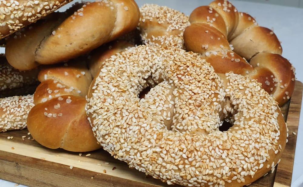 מתכון לבייגל מקמח קוסמין. צילום: נועם זיגדון