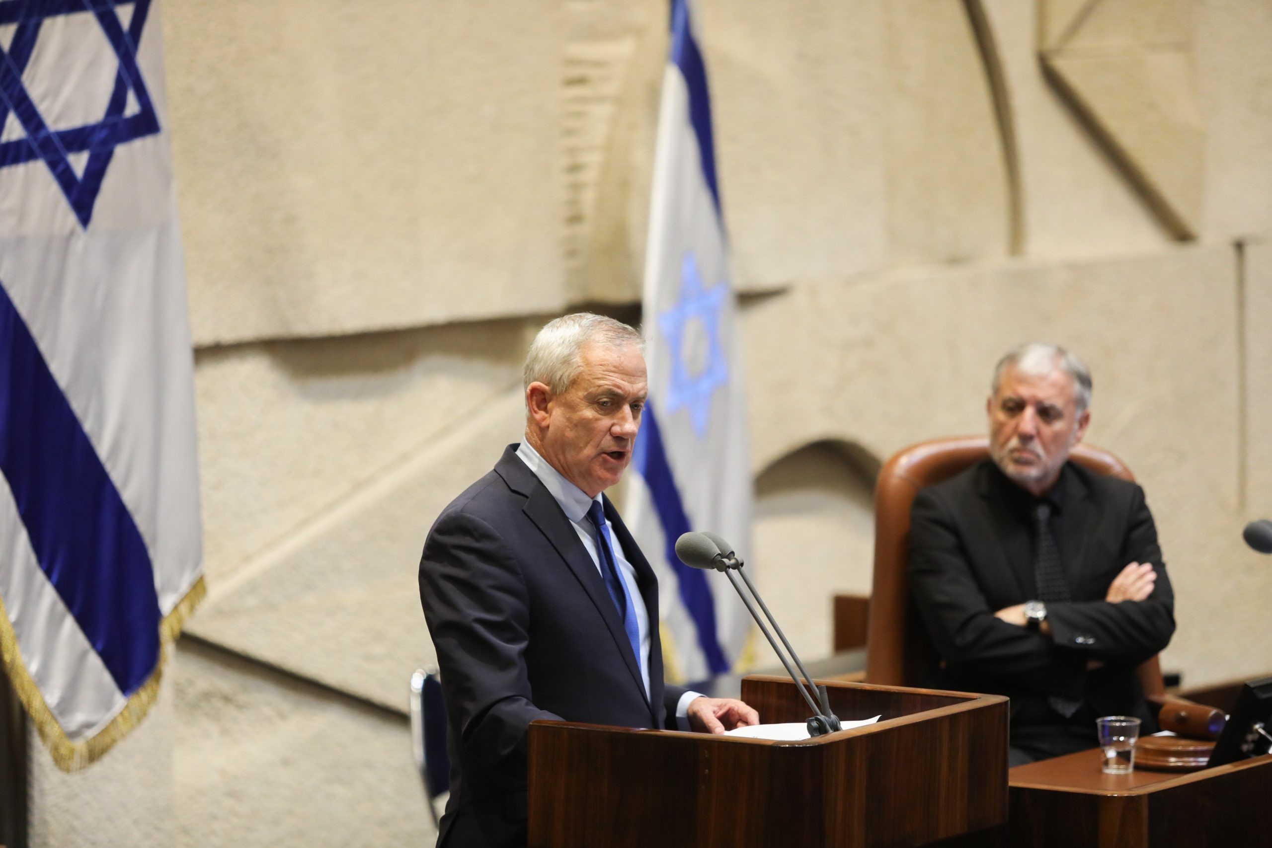 גנץ. צילום: נועם רבקין פנטון, פלאש 90