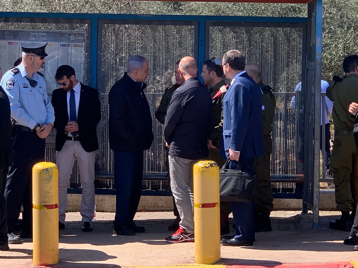 רה"מ נתניהו במקום הפיגוע: "ככל שיענוהו, כן ירבה וכן יפרוץ"