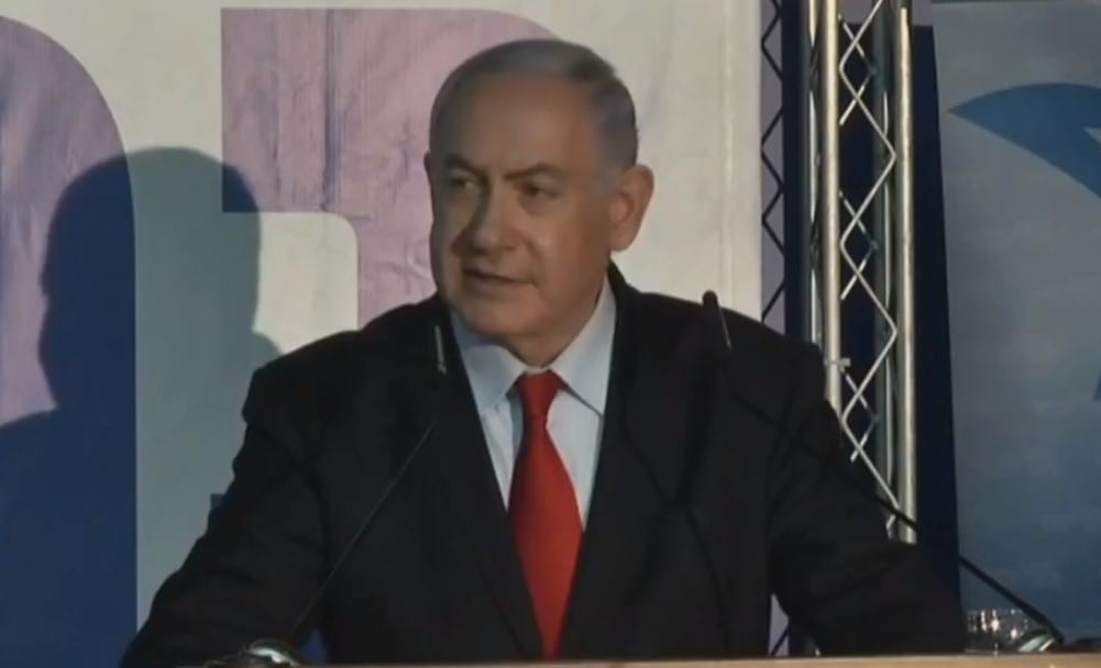 נתניהו לגנץ: "תחשוף עכשיו בפני הציבור את הדברים"