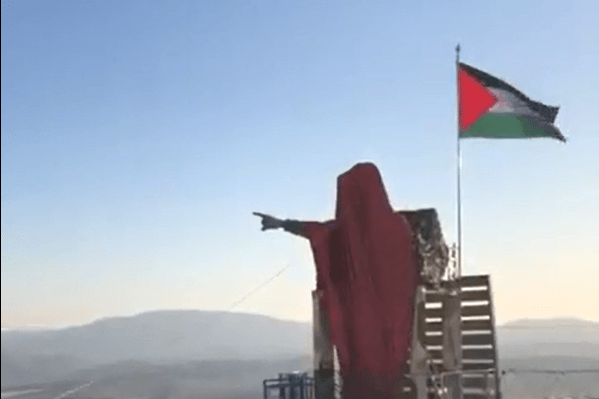 חיזבאללה מציג: קאסם סולימאני מצביע על ירושלים