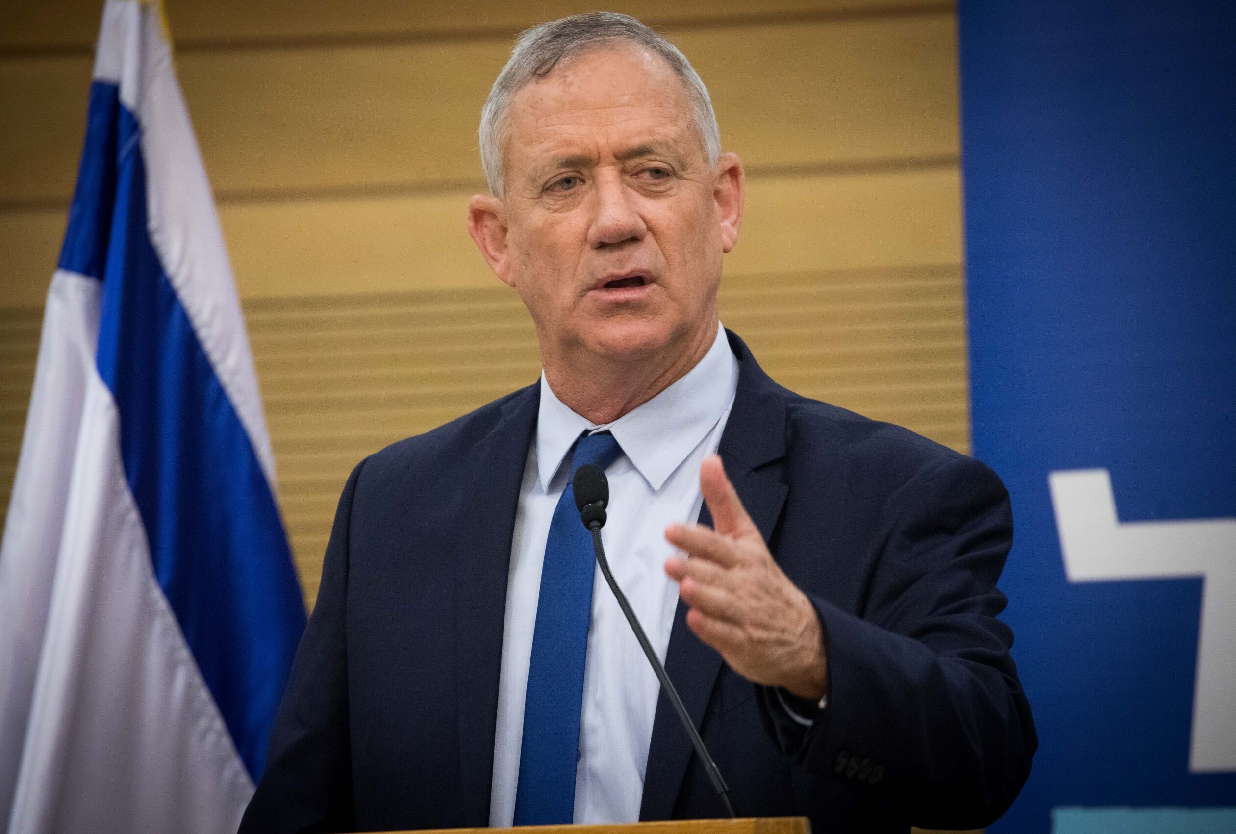 בני גנץ. צילום: יונתן זינדל, פלאש 90