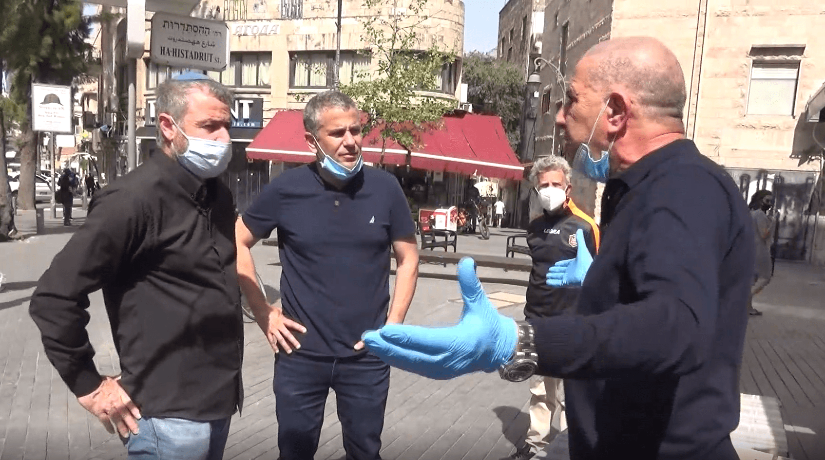 ריקלין ומגל פגשו את שולמן בשוק מחנה יהודה