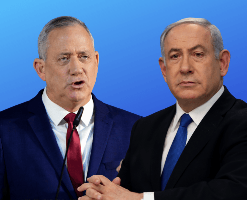 בכחול לבן מכריזים על הפסקת אש עם נתניהו והליכוד