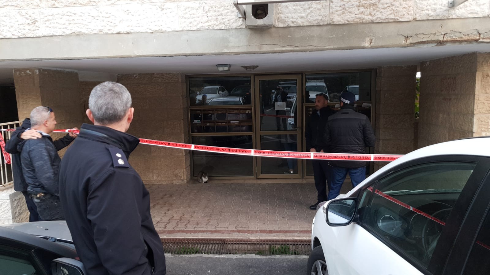 זירת האירוע. צילום: דוברות המשטרה