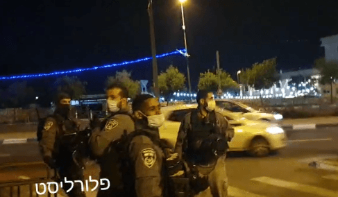 כוחות משטרה פזרו התקהלות של למעלה מאלף תושבי אזור מאה שערים בירושלים
