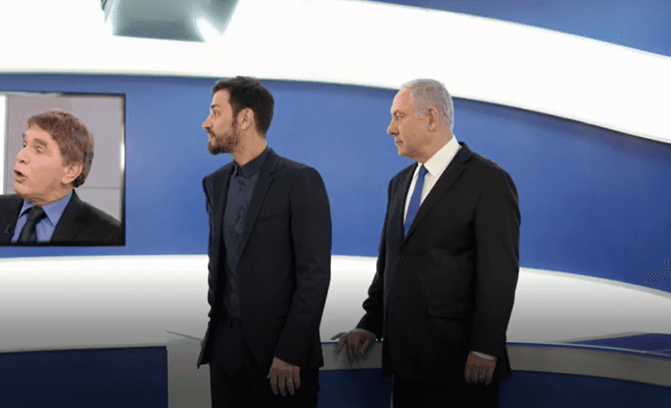 רה"מ נתניהו ואלירז שדה. מתוך הסרטון