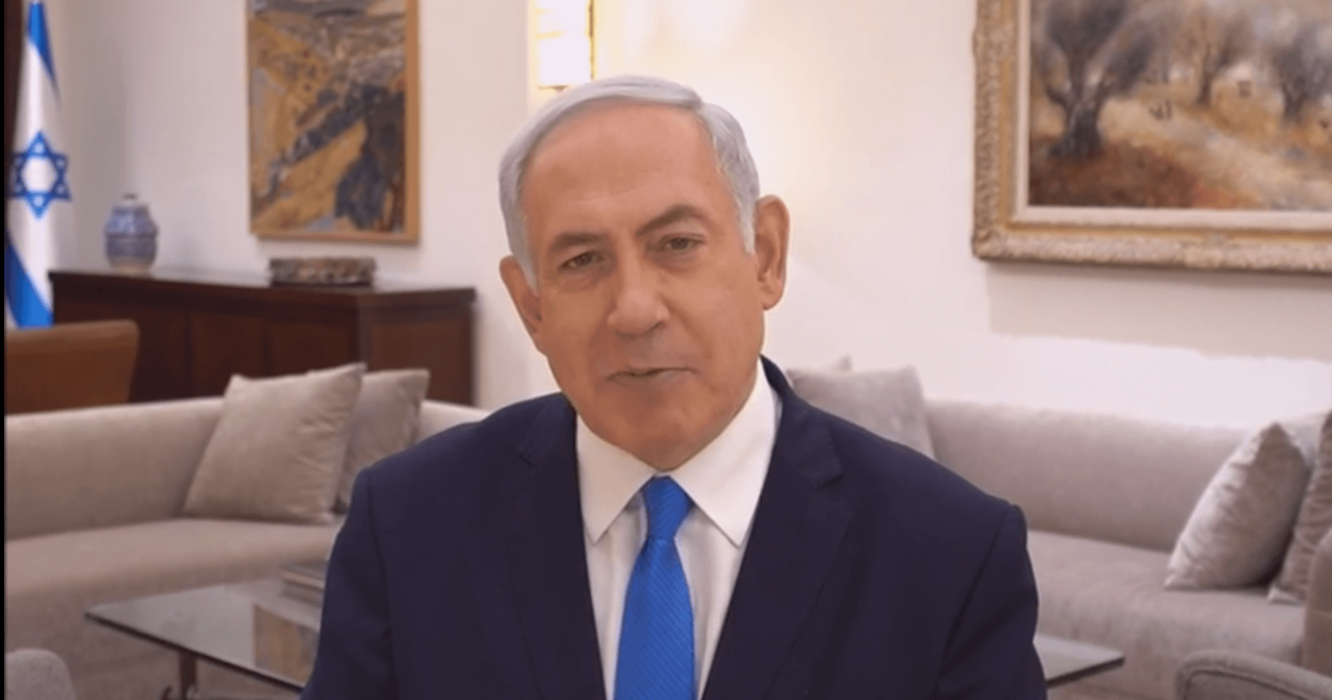 רה"מ נתניהו: "אבו מאזן איחל לבני גנץ בהצלחה"