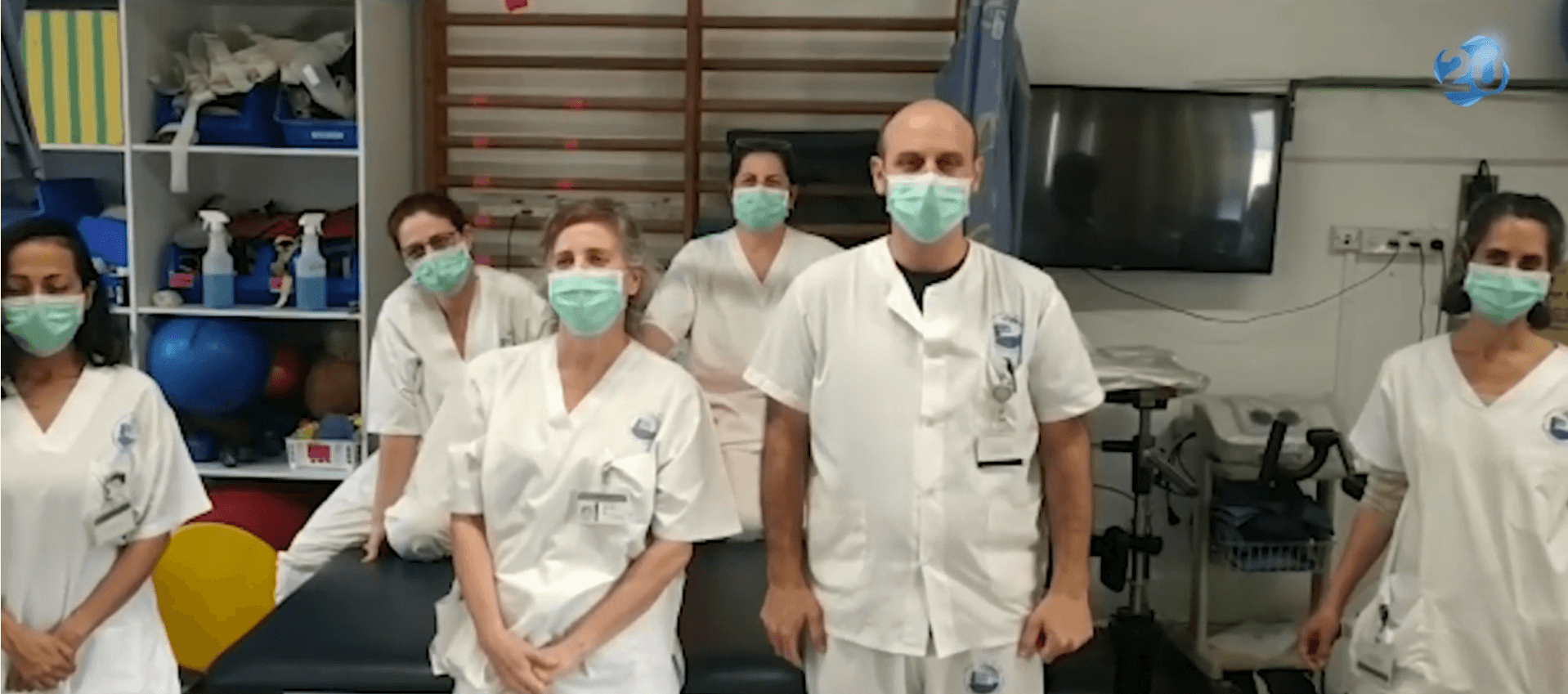 צפו: צוות פיזיותרפיה פוריה מסביר מאיפה הכוחות להגיע לעבודה