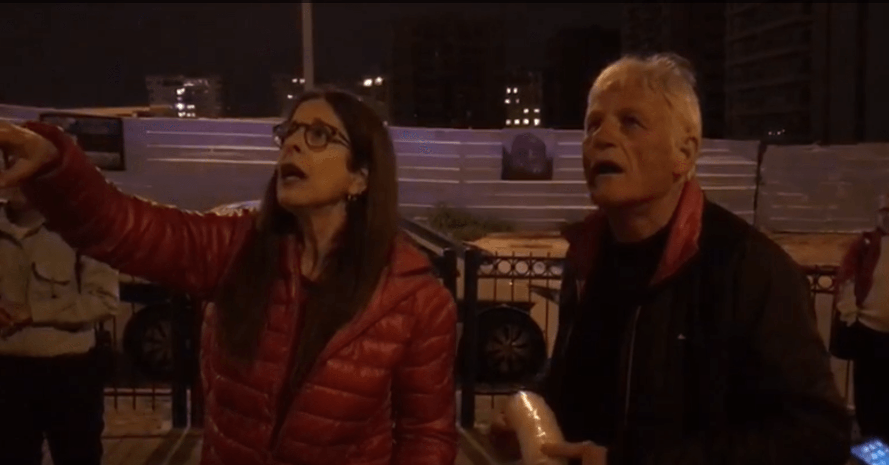 מפגינים מהשמאל הקיצוני מנעו מהיועמ"ש לומר קדיש
