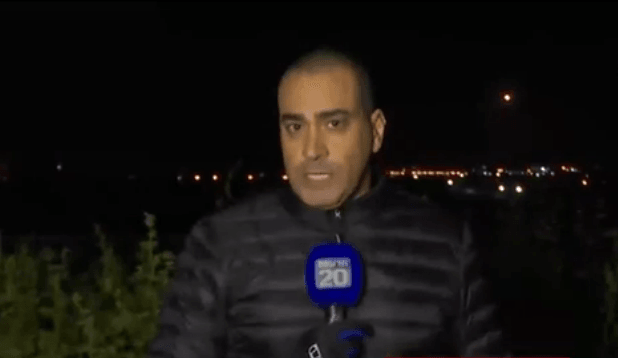 צפו: כיפת ברזל יירטה מטח רקטות מעל עוטף עזה