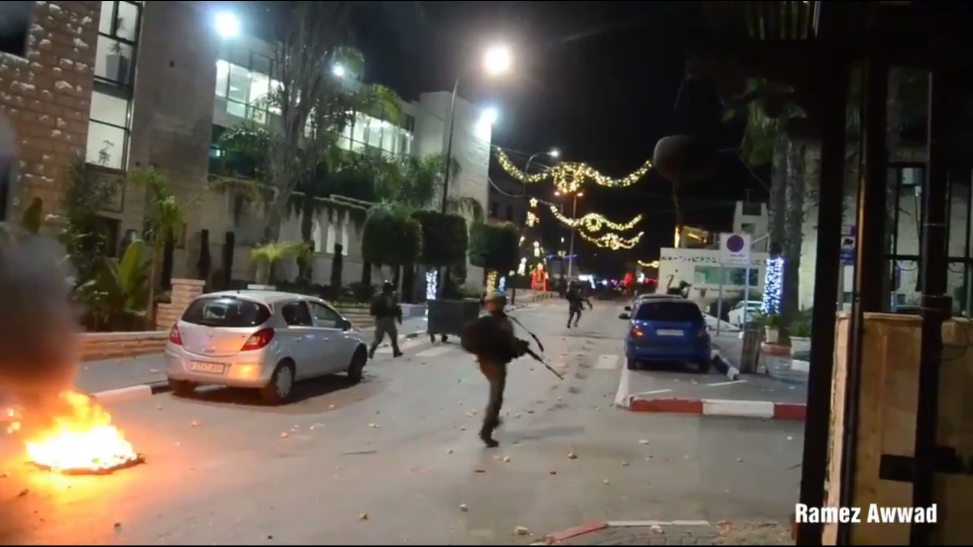 רמאללה: שני לוחמי מג"ב נפצעו מיידוי אבנים ע"י מחבלים