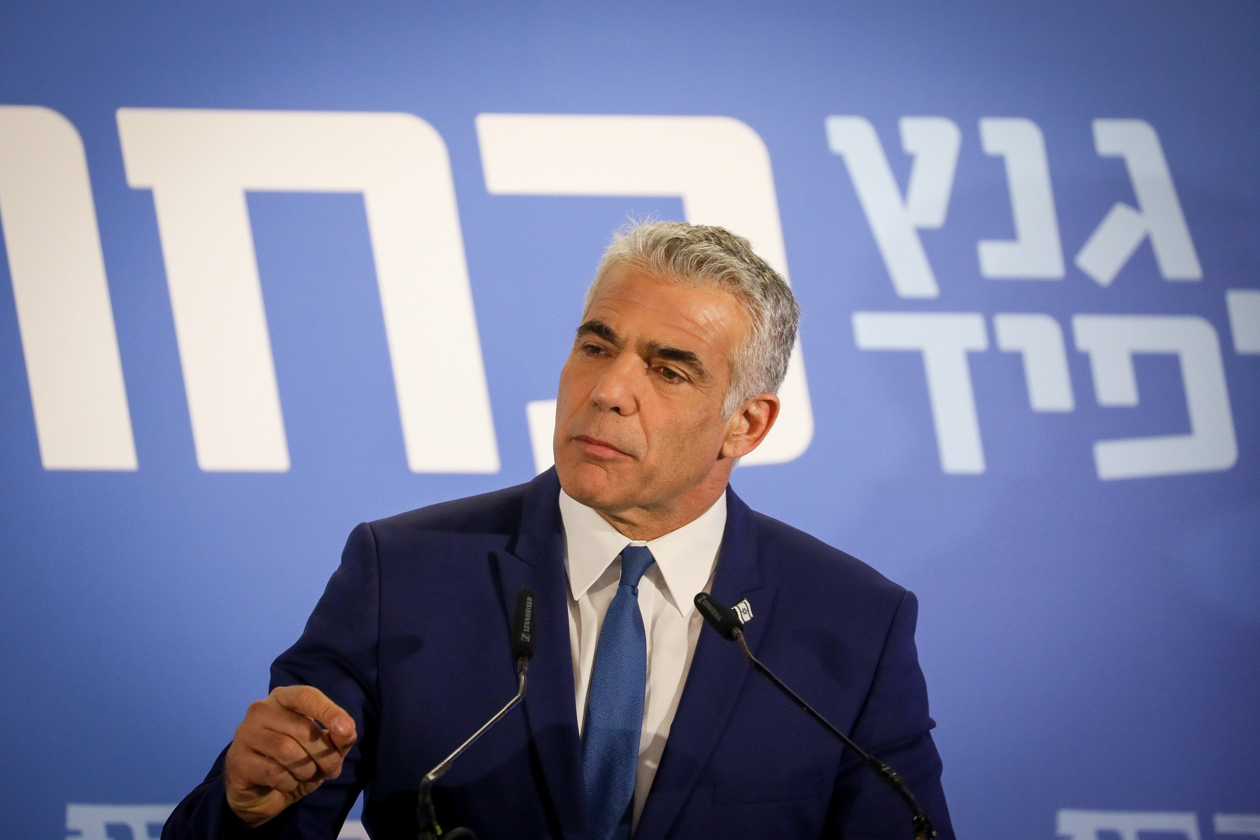 לפיד: "מי שלא פעל מול חמאס בכוח ובזמן בעוטף עזה, חוטף טילים גם בת"א"