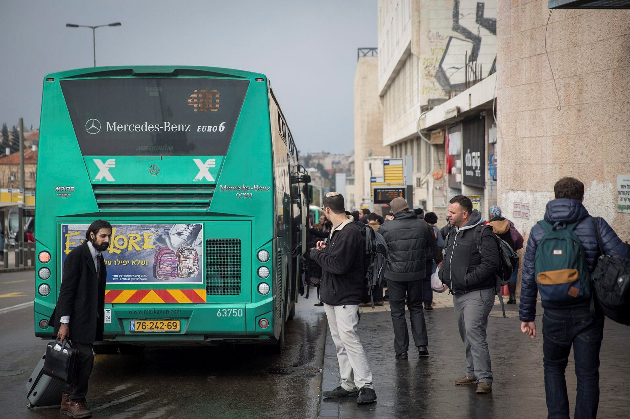 אוטובוס אגד. צילום: הדס פרוש, פלאש 90