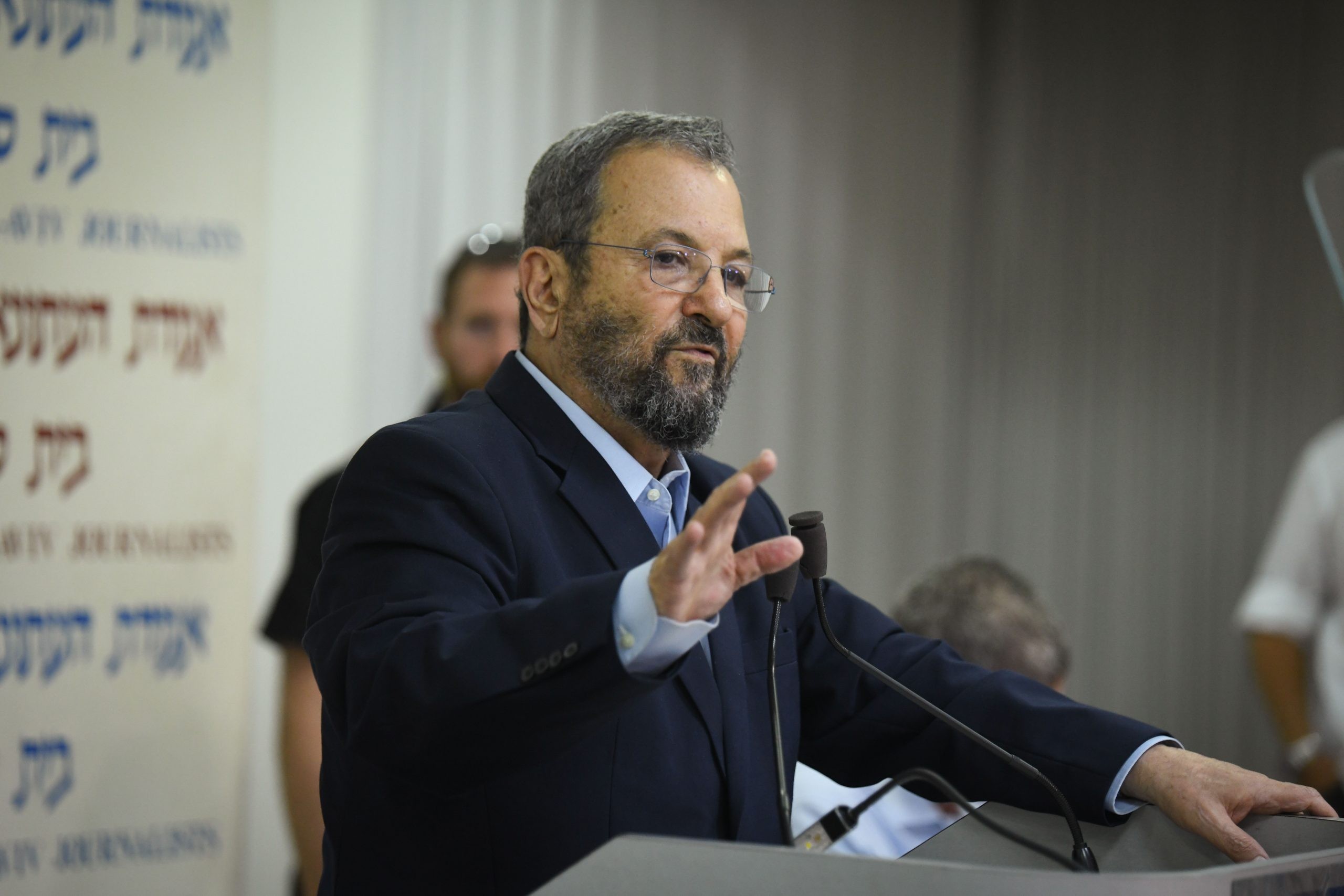 רה"מ לשעבר אהוד ברק. צילום: פלאש 90