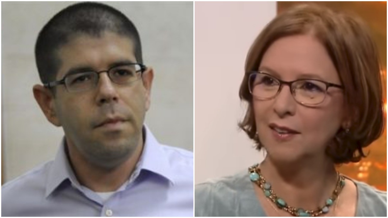יריב אופנהיימר (צילום: פלאש 90) וד"ר מור אלטשולר (צילום מסך מיוטיוב)