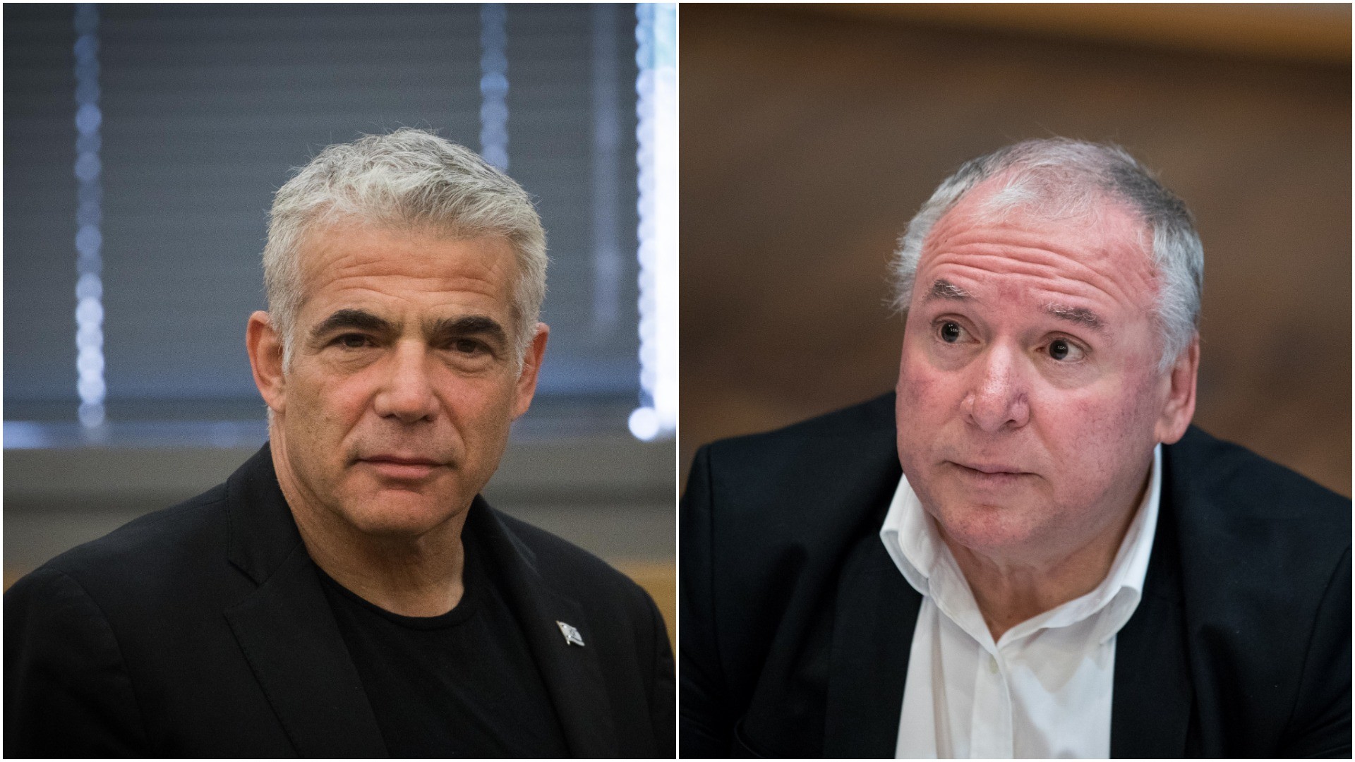 אמסלם נגד לפיד: "חוק הגיוס לא מעניין אותו"