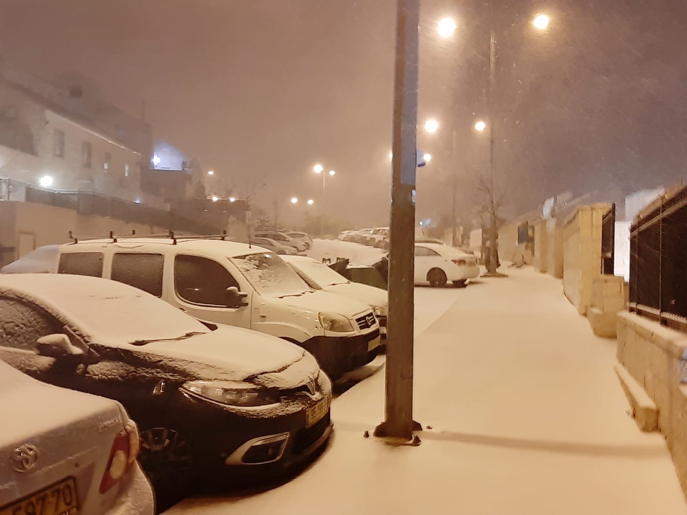מדרום הר חברון ועד בית אל - האם יישובי יו"ש יתכסו בלבן?