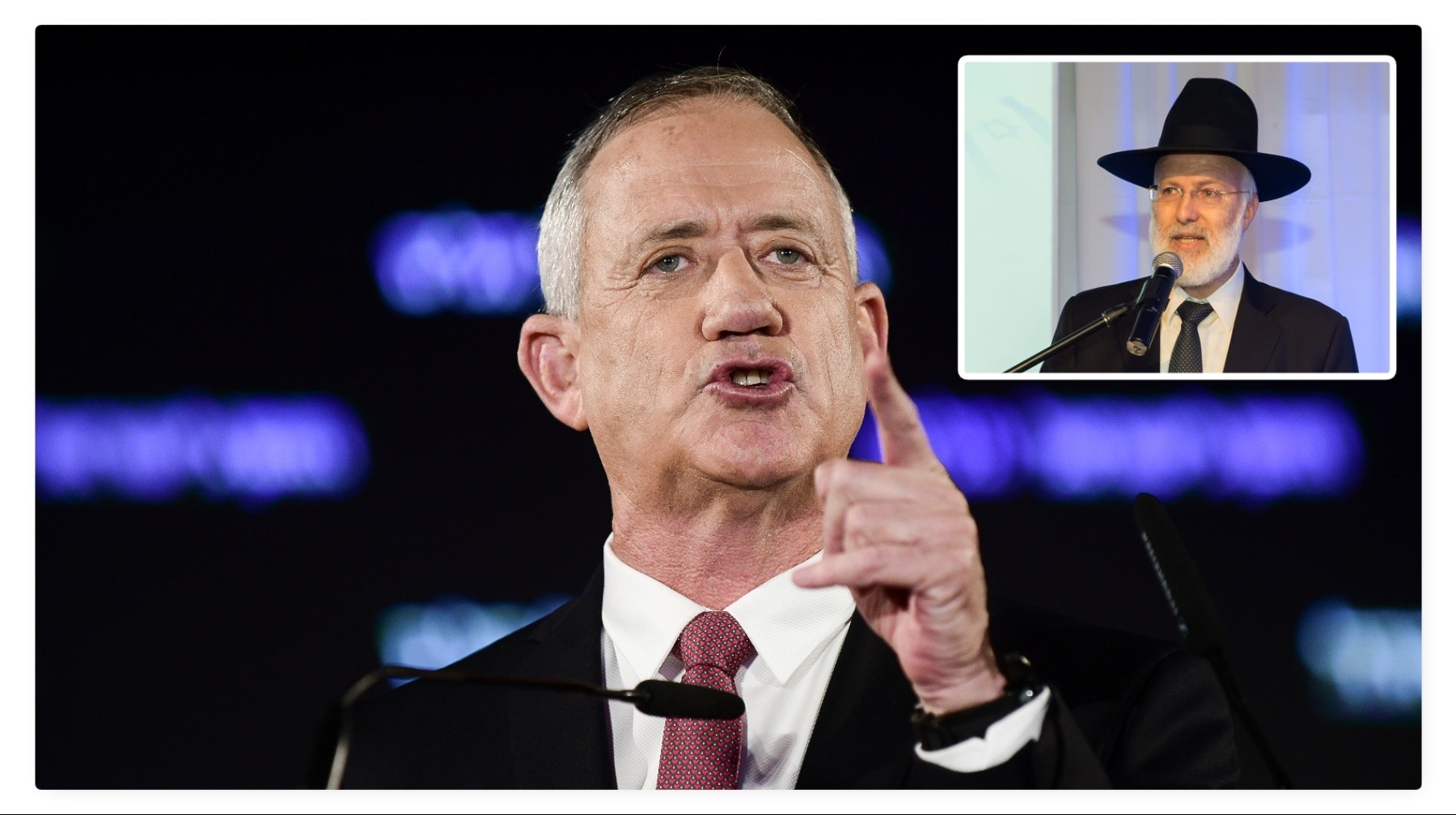 יו"ר כחול לבן בני גנץ. צילום: פלאש 90