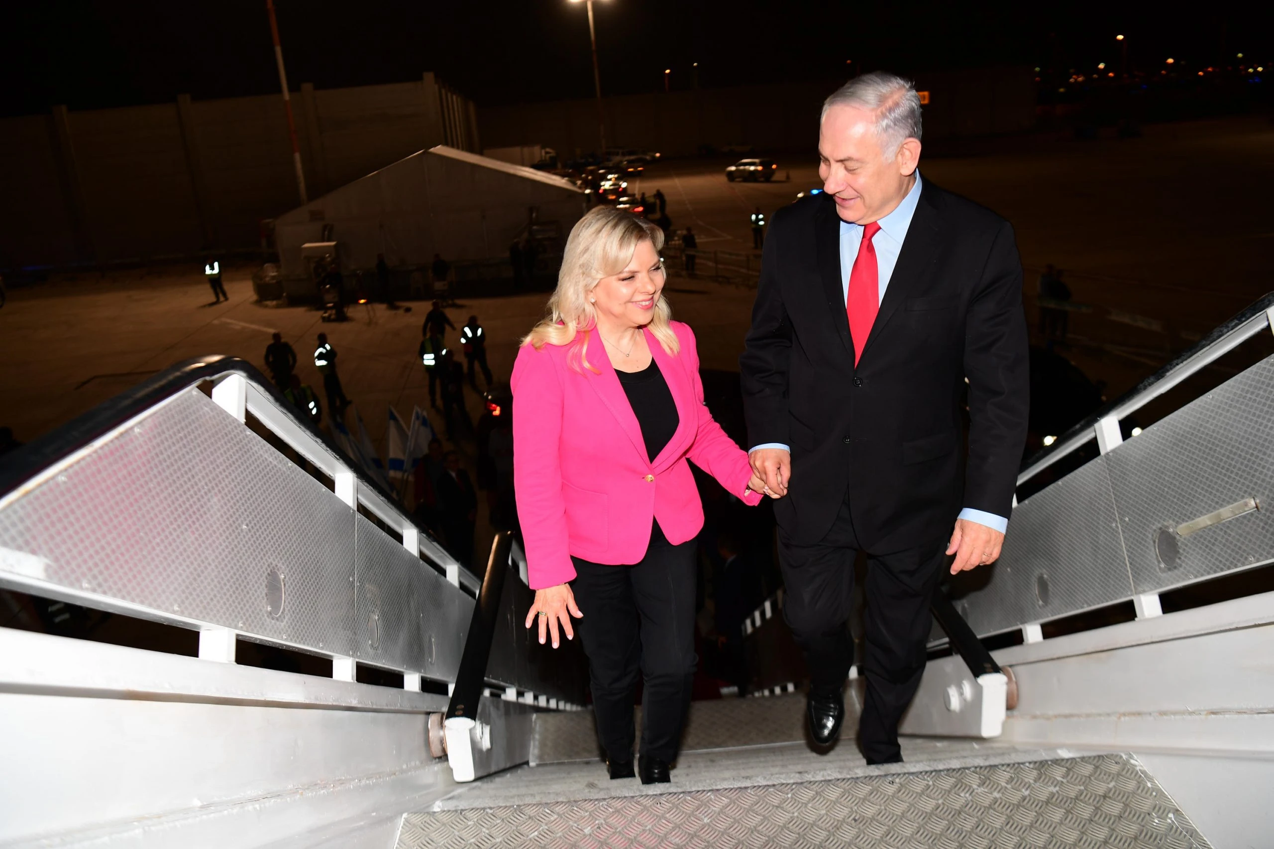 נתניהו המריא לוועידת מינכן: "סופה של האמת לנצח"