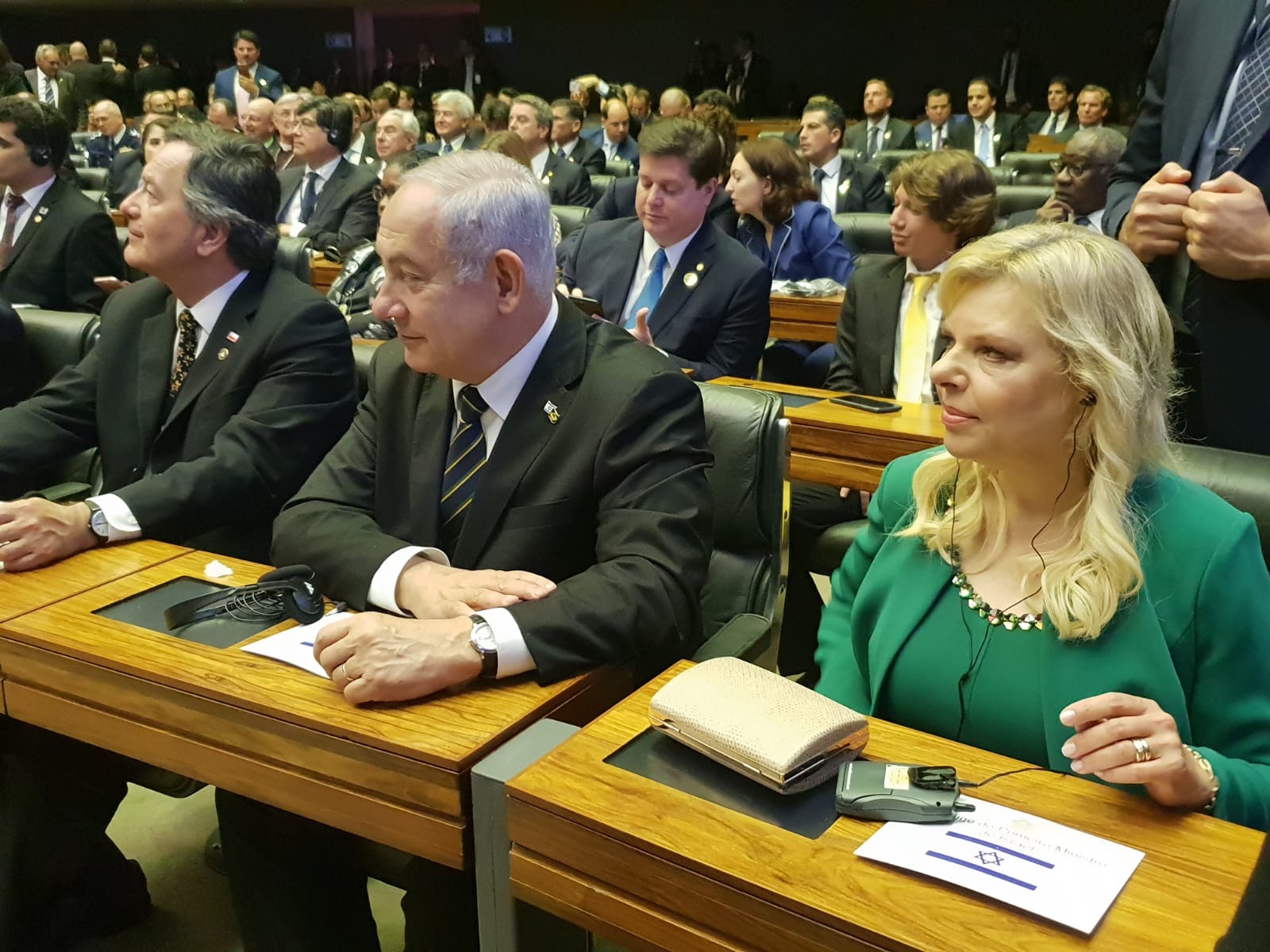 נשיא ברזיל החדש הושבע בנוכחות נתניהו ורעייתו