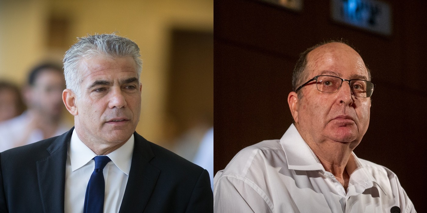ממשיכים להתפצל: לפיד נפרד מיעלון - "הצלחה בהמשך הדרך"