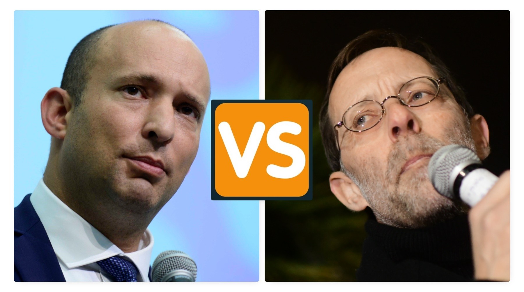 פייגלים נגד בנט. צילומים: פלאש 90