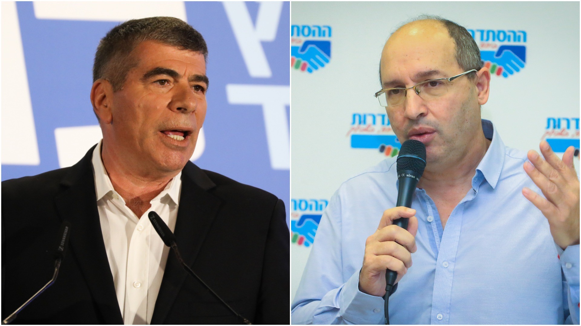 גבי אשכנזי ואבי ניסנקורן. צילומים: פלאש 90