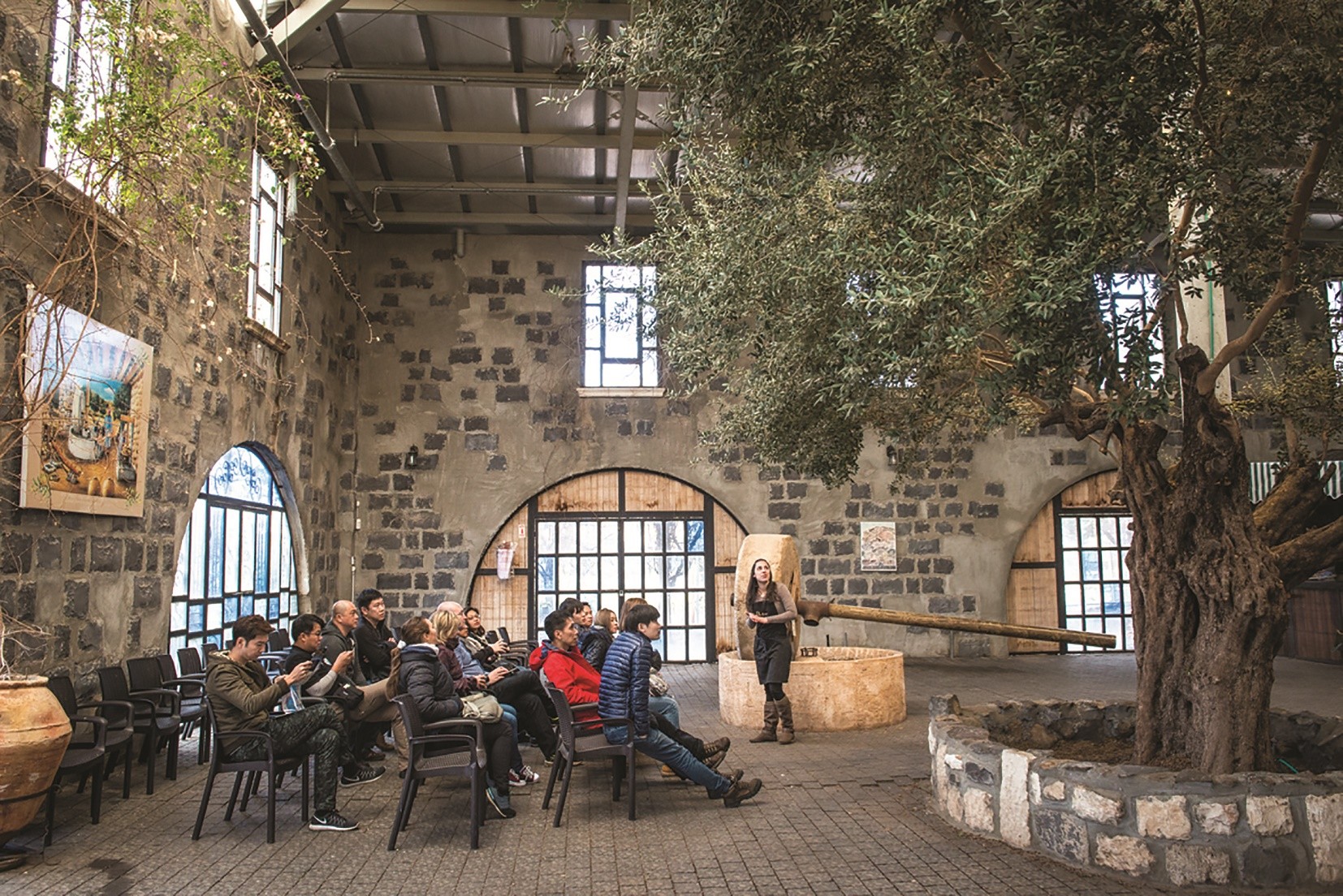 פעילות קיץ לילדים במרכז המבקרים "בית הבד של הגולן"