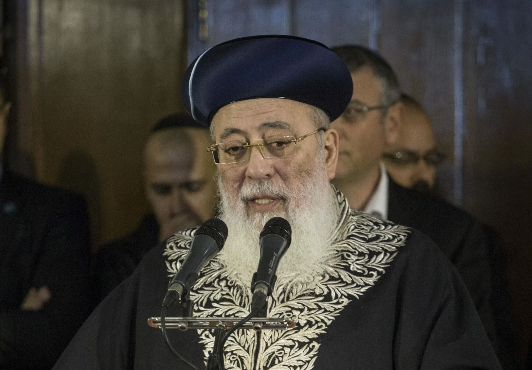 "הוא לא זז מבית המדרש": הרב שלמה עמאר נפרד מגדול הדור הרב אדלשטיין