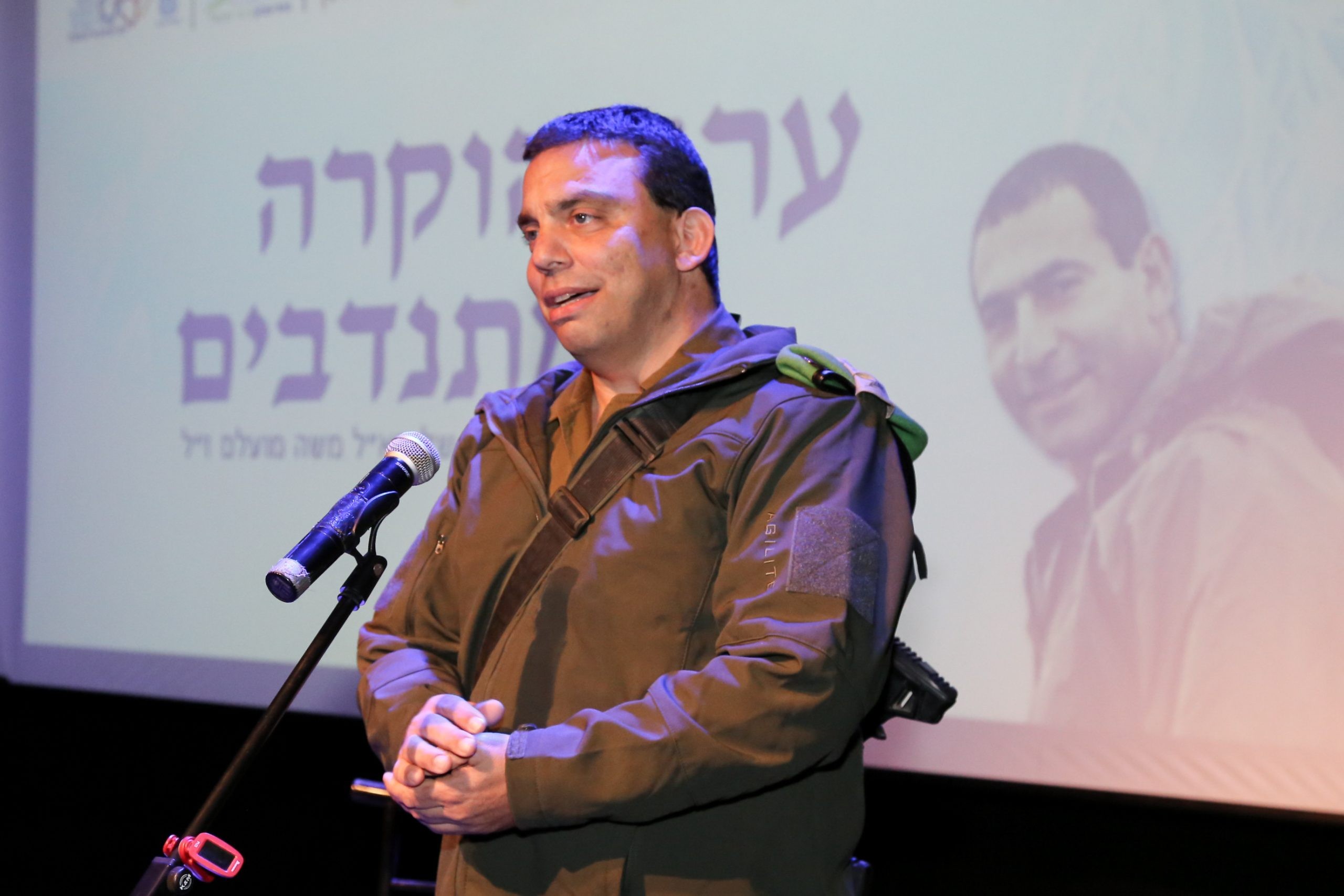 מפקד אוגדת איו"ש, ערן ניב. צילום: גרשון אלינסון, פלאש 90