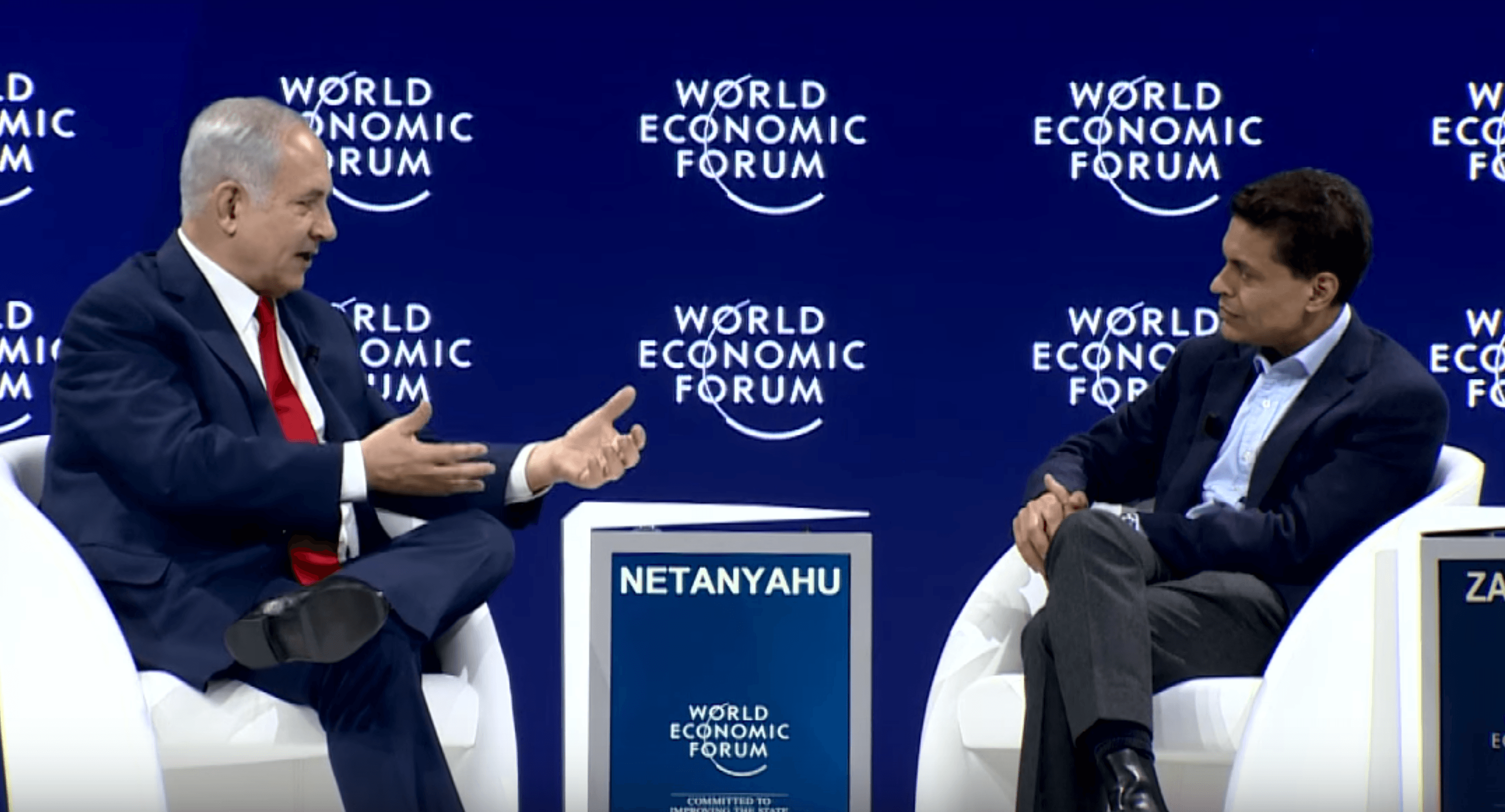 נתניהו בדאבוס: אציע לאבו מאזן לבוא לירושלים