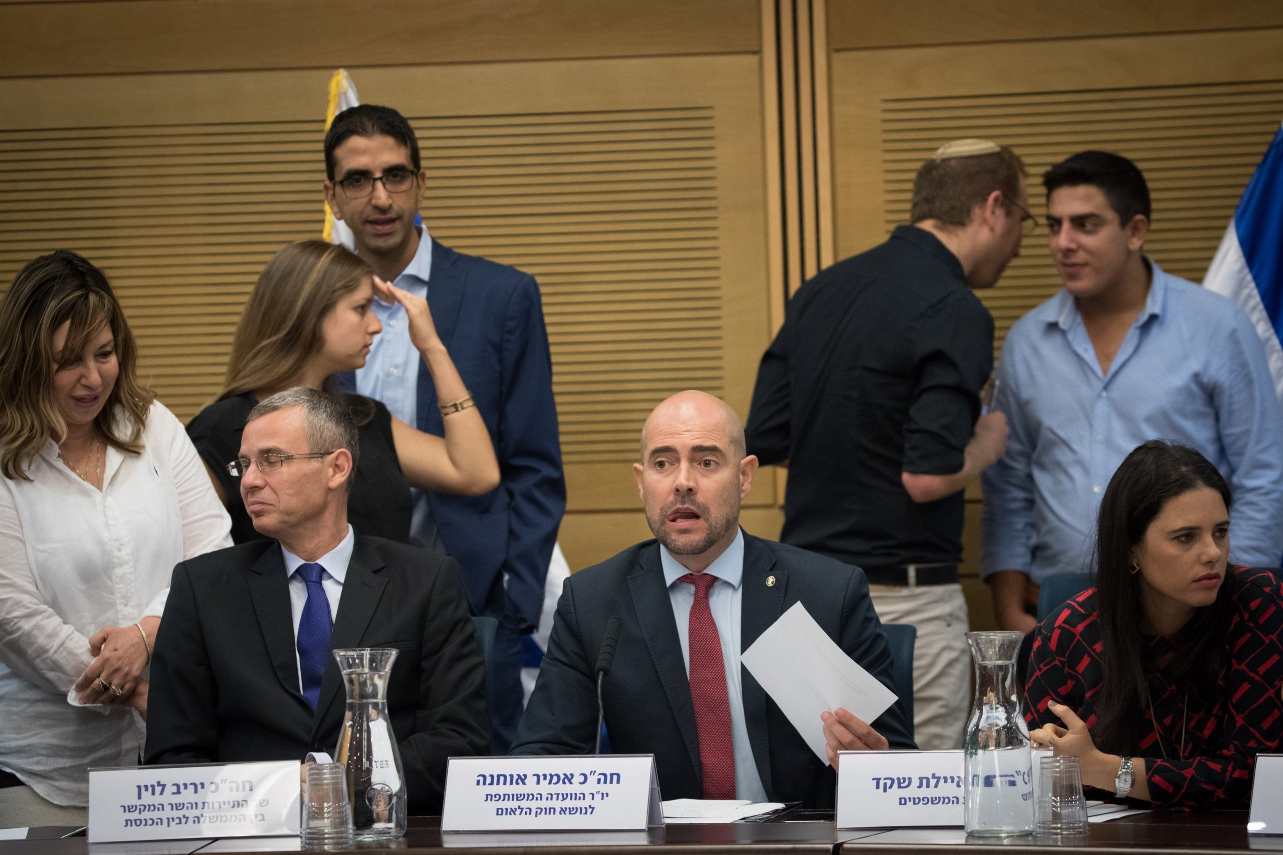בהוראה מלמעלה: בוטל הדיון על חוק הלאום