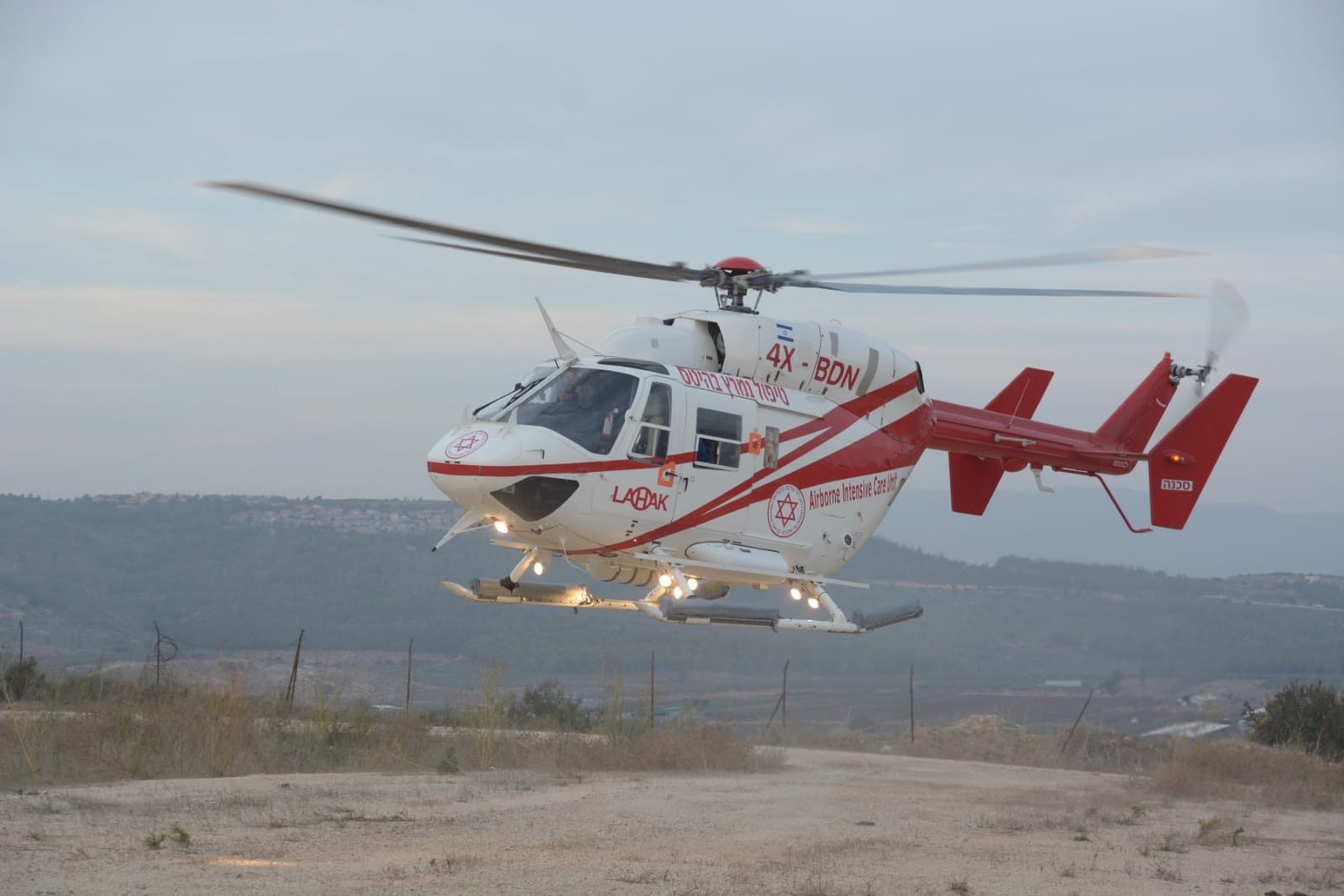 מעלה גלבוע: גבר בן 32 נפצע קשה בהתהפכות רכב בשטח פתוח