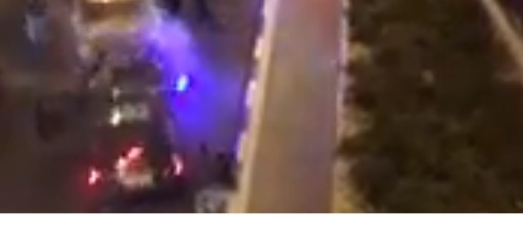 צפו: נסע נגד התנועה ופגע בניידת משטרה