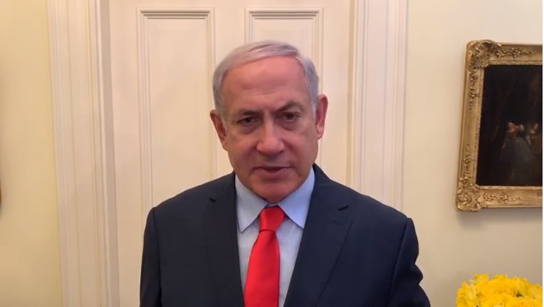 נתניהו על פגיעת הרקטה בשרון: "התקפה נפשעת"