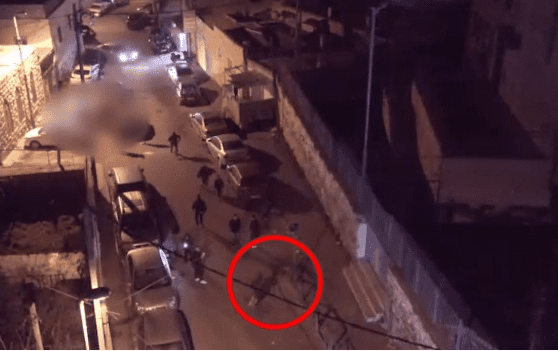 תיעוד: מסתערבים משתלטים על חשוד שניסה להצית מצלמות אבטחה