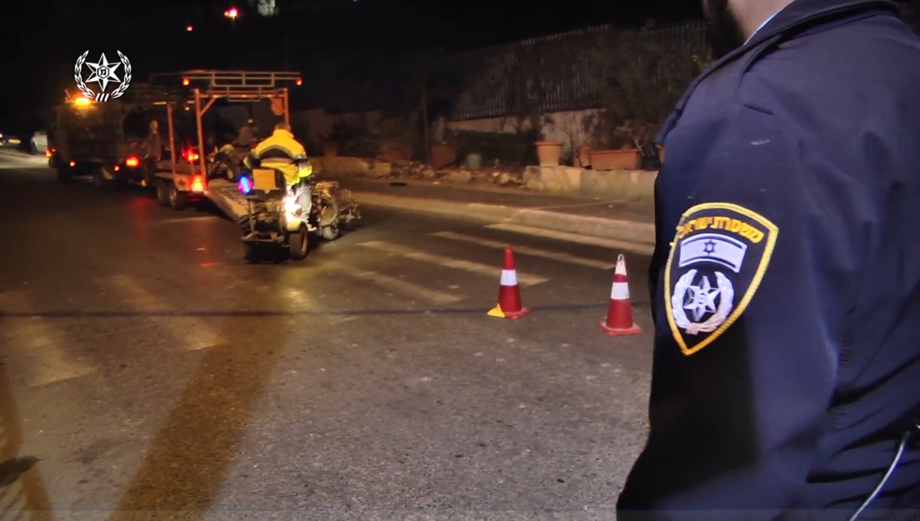 שוטר נורה בטעות ע"י חברו במהלך מרדף, מצבו קשה