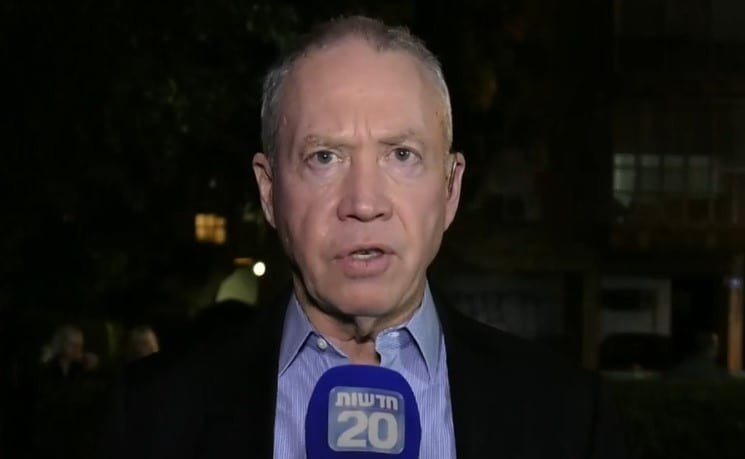 השר גלנט: "מוכנים לכל תרחיש צבאי אפשרי"