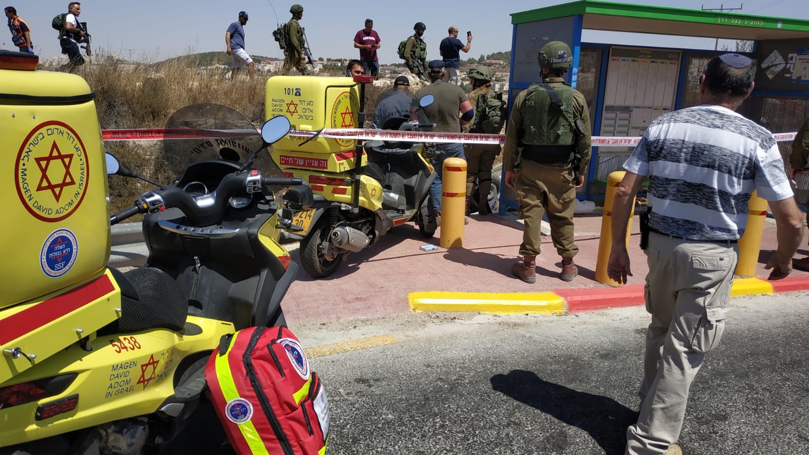 אילוסטרציה. יוסף חיים ישראל, מד״א