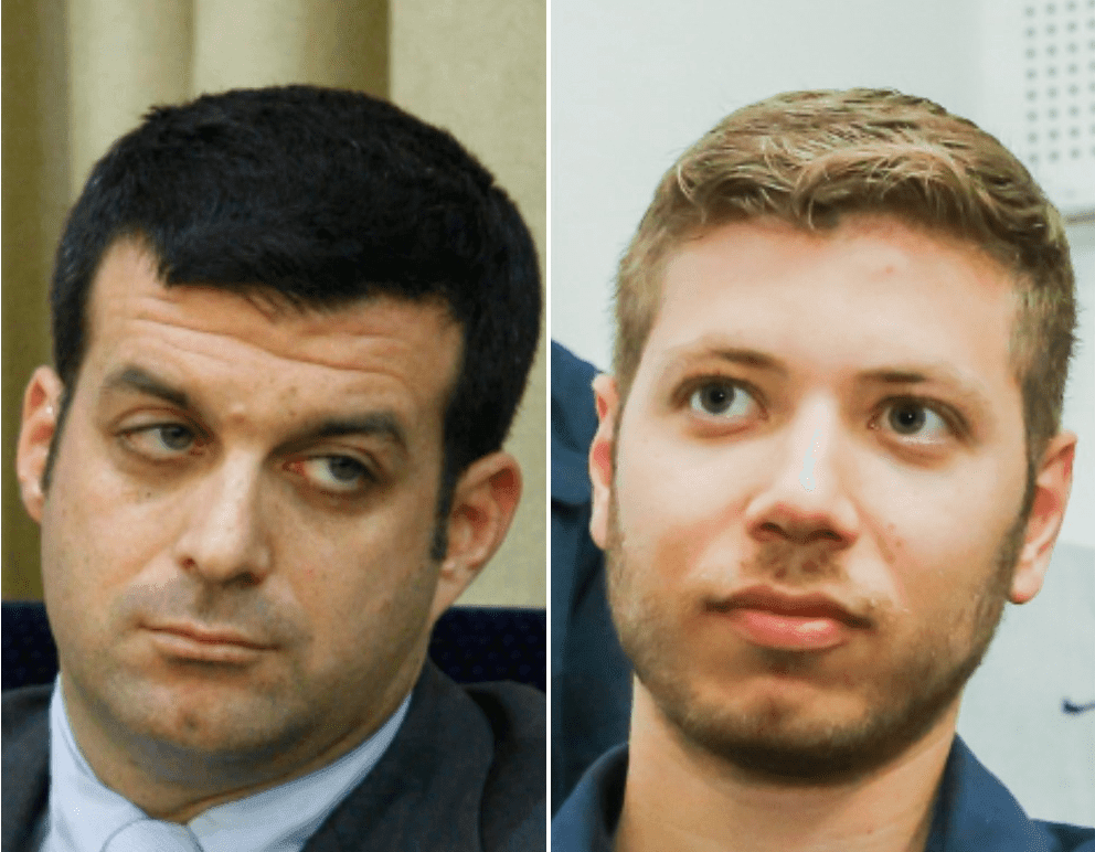 קרב ציוצים בין בנו של נתניהו לנכדו של רבין