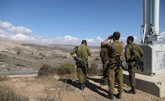 כוחותנו צופים לסוריה. צילום: רויטרס