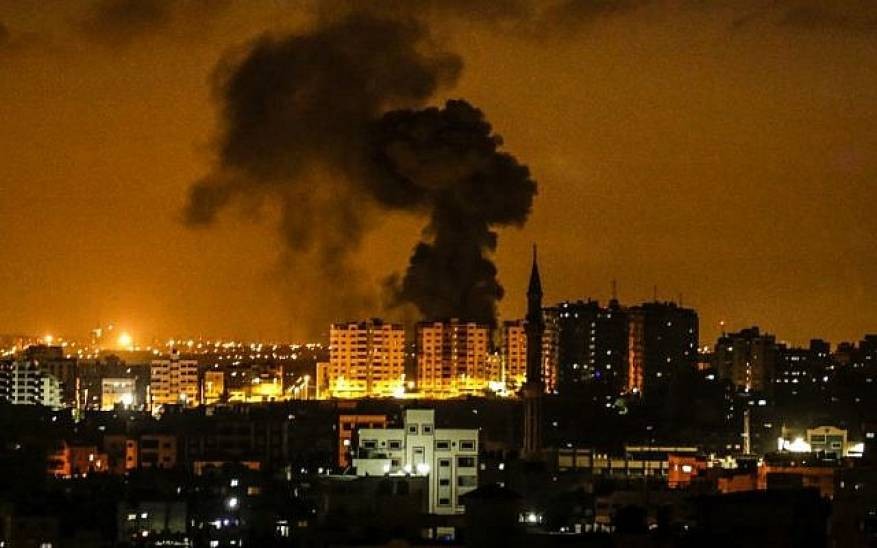 מטוסי קרב וכלי טיס של חיל האוויר תקפו יעדים ברצועה