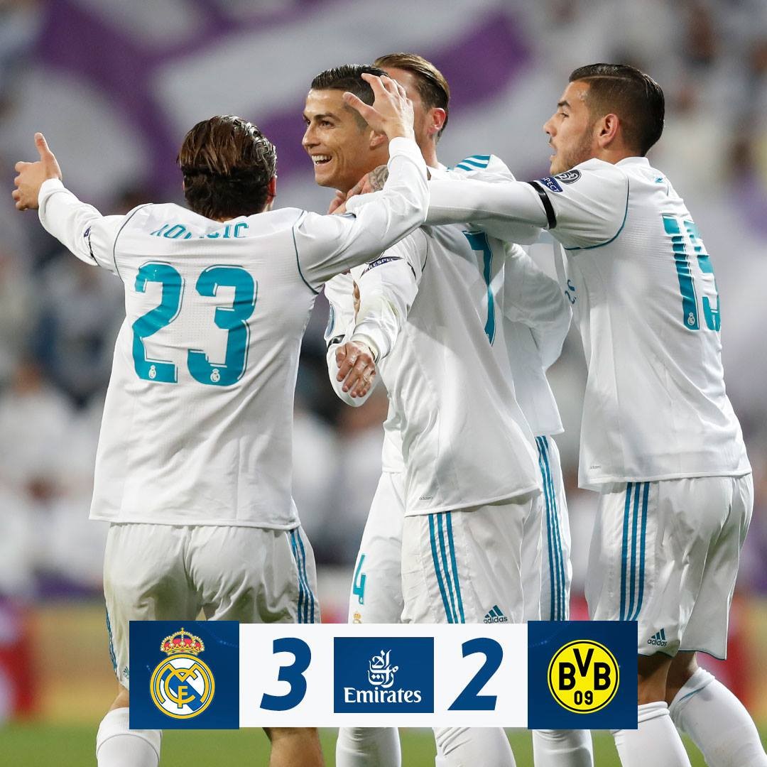 שחקני ריאל מדריד חוגגים. צילום: Real Madrid CF