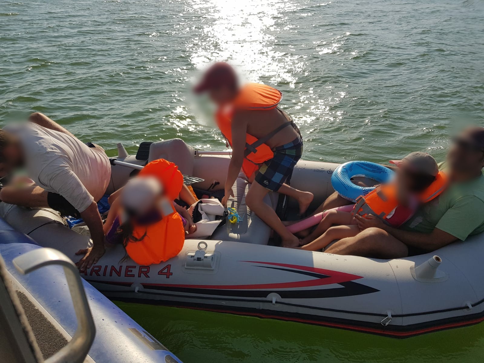 קבוצת מטיילים נסחפה כקילומטר מחופי הכנרת וחולצה בשלום
