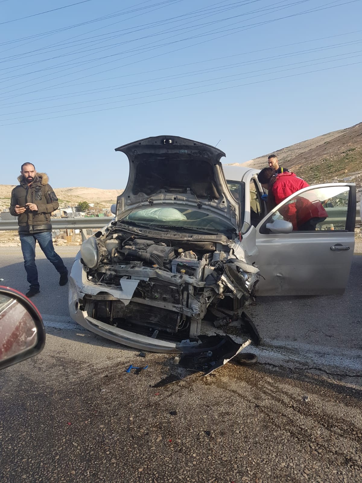 4 פצועים בתאונה סמוך לענתות, כוחות כיבוי הוזעקו למקום