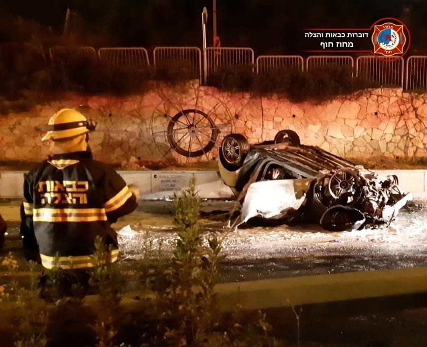 חיפה: שני הרוגים בתאונת דרכים קטלנית