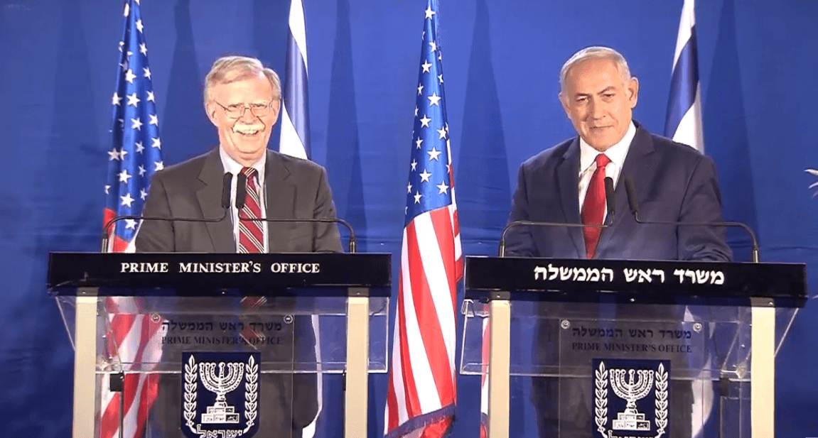 בקשת נתניהו מבולטון: הכרה אמריקאית ברמת הגולן