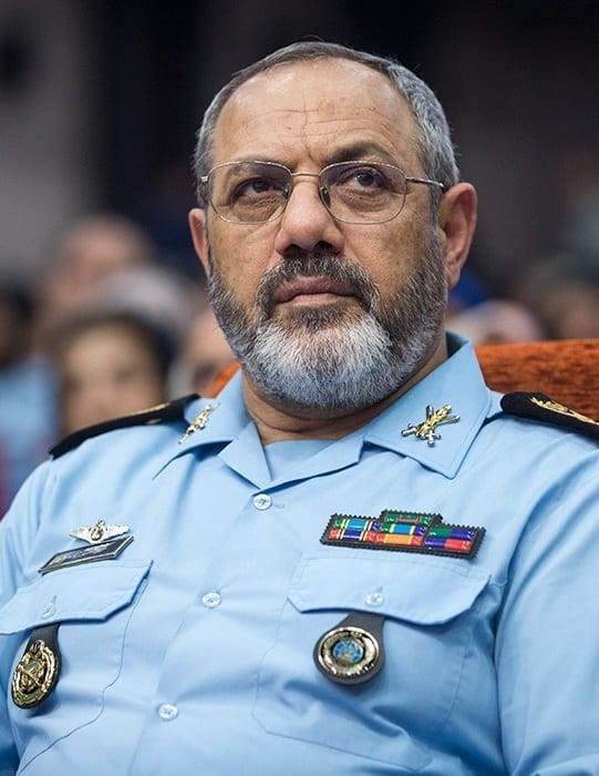 מפקד חיל האוויר של איראן עזיז נאסירזאדה