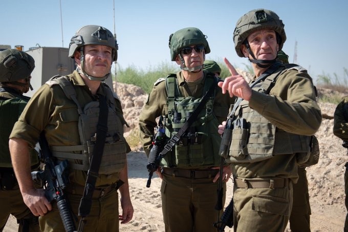 הרמטכ"ל הגיע לסיור בעוטף עזה